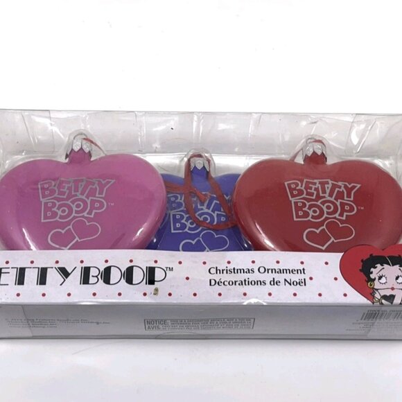 Betty Boop Set of Christmas ornaments 2010 - Picture 2 of 3